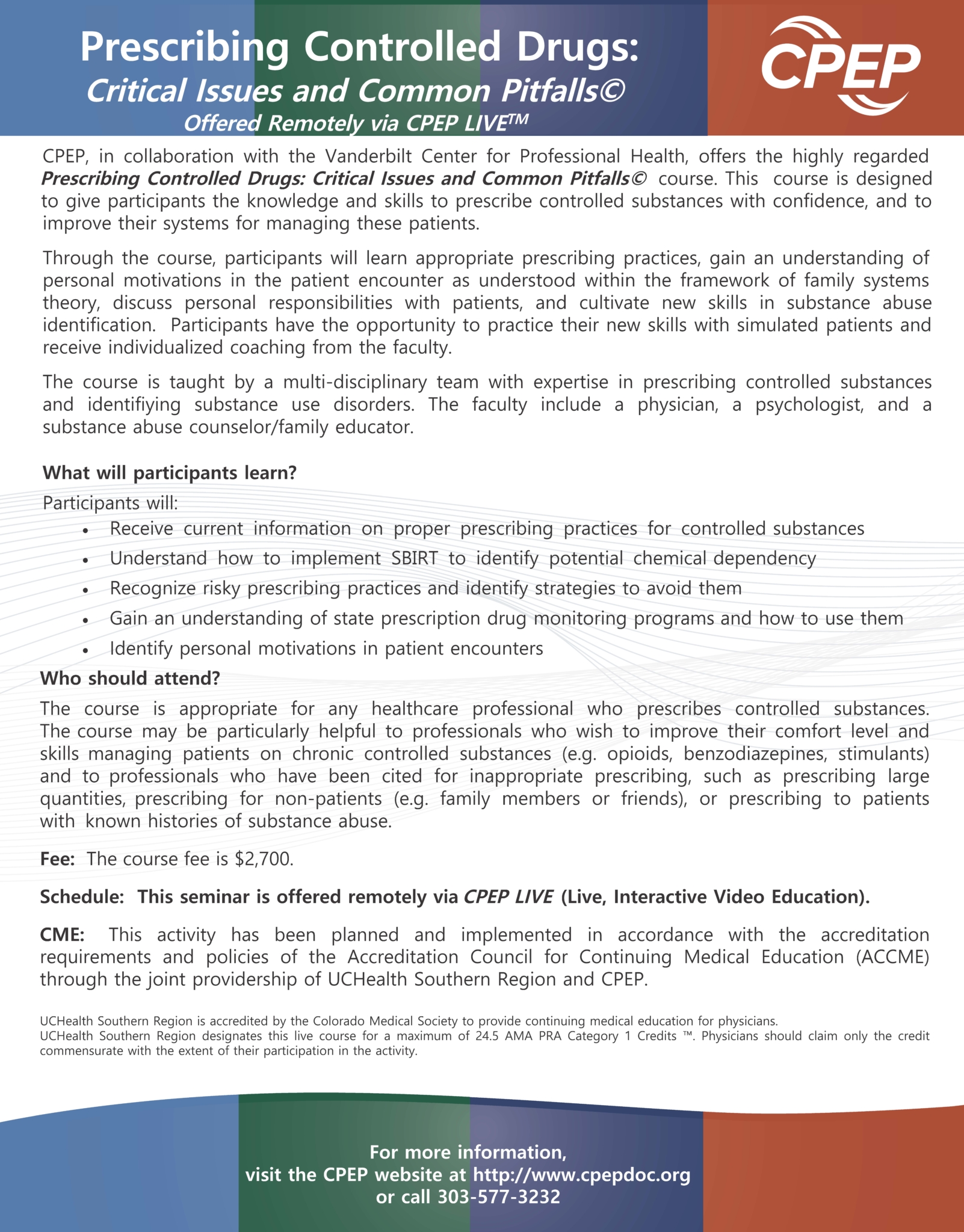 Prescribing Controlled Drugs Flyer UPDATED 3.17.2022 CPEP