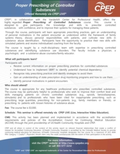 Proper Prescribing Flyer 2025A